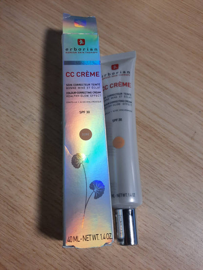 289652 - ERBORIAN Krem CC me Centella Asiatica, Krem dhe Grim për Fytyrën, Mbrojtje nga Dielli SPF 30, Kozmetikë Koreane, 40 ml