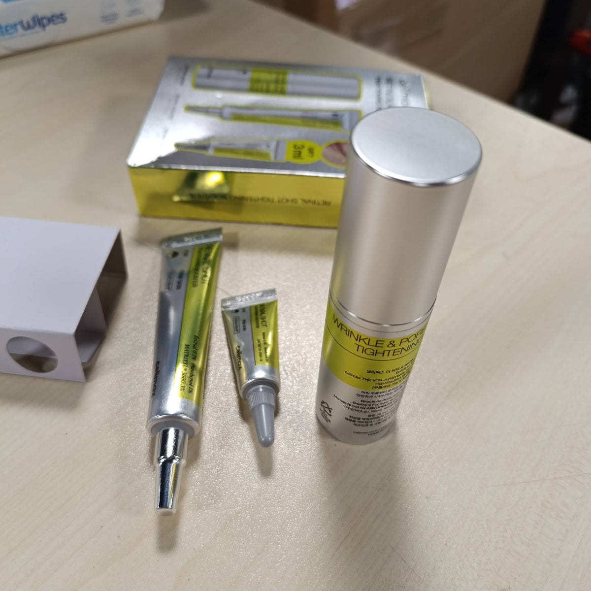 302997 - CELIMAX Serum shtrëngues dhe përforcues Retinol + Retinal Shot – Kujdes forcues për retinoidët me peptide kundër rrudhave, vijave të holla, poreve të dukshme dhe strukturës së pabarabartë të lëkurës