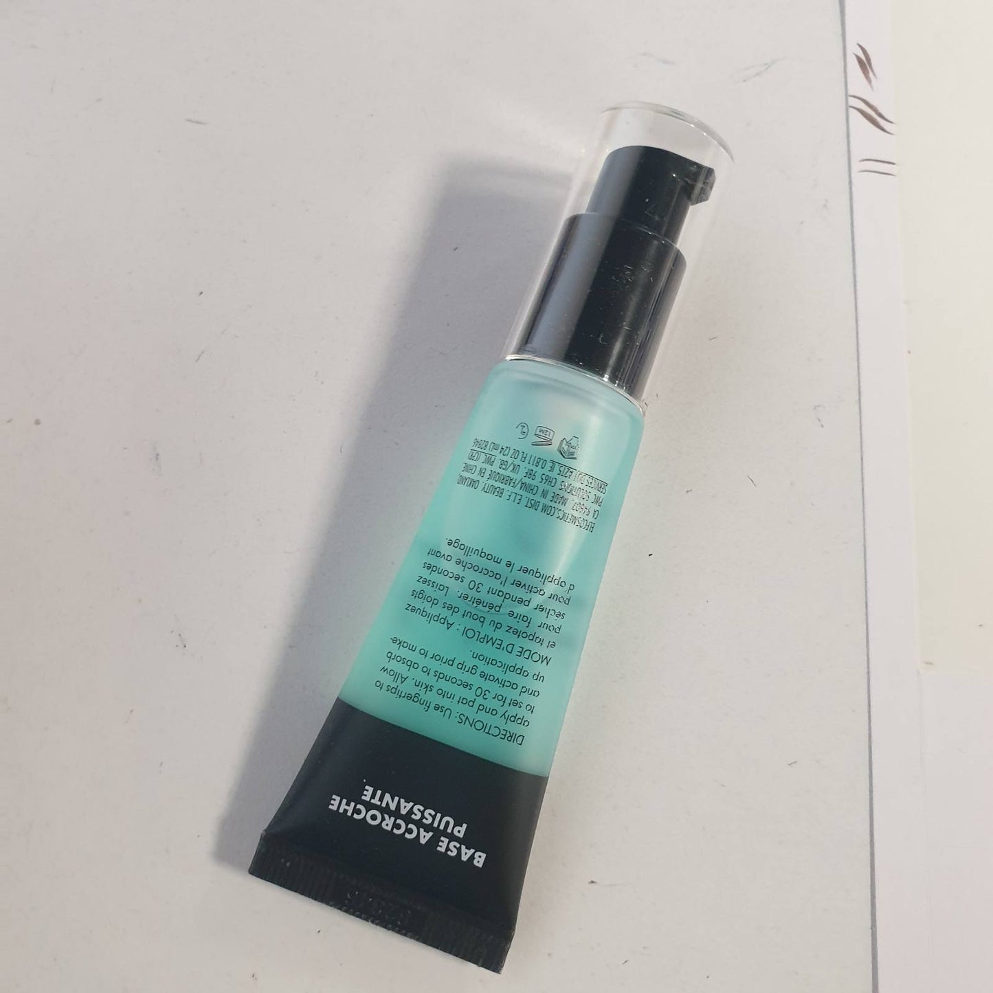 290218 - ELF Abetare Power Grip, Abetare për Fytyrën me Bazë Xheli dhe Hidratuese, 0.811 Fl Oz, Transparente