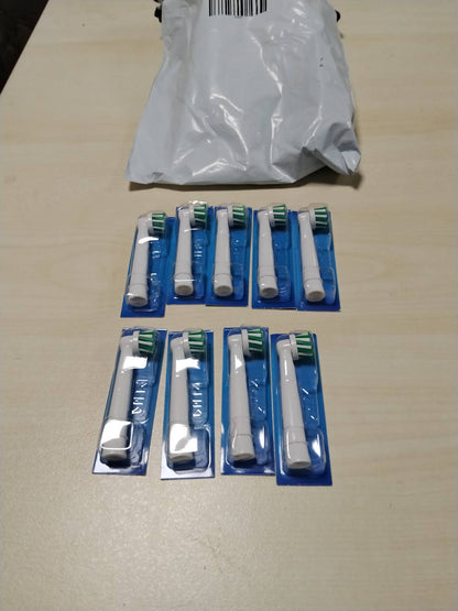 296855 - ORAL-B Kokë furçe dhëmbësh elektrike Pro Cross Action Original, 12 koka, e bardhë, në formë X dhe fije të pjerrëta për heqje më të thellë të pllakës, e përshtatshme për kuti postare