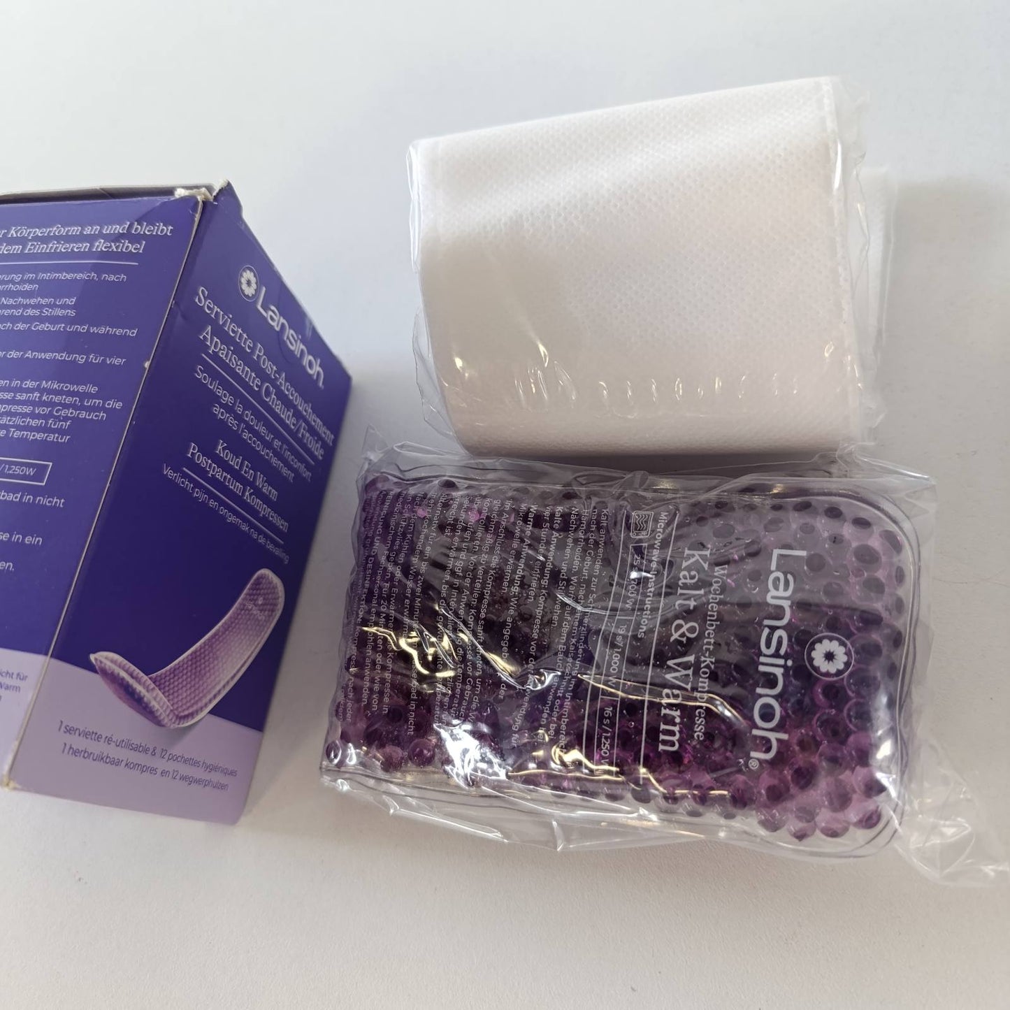 321724 - LANSINOH Kompresa Postpartum e Ftohtë dhe e Ngrohtë - lehtëson dhimbjen dhe shqetësimin pas lindjes