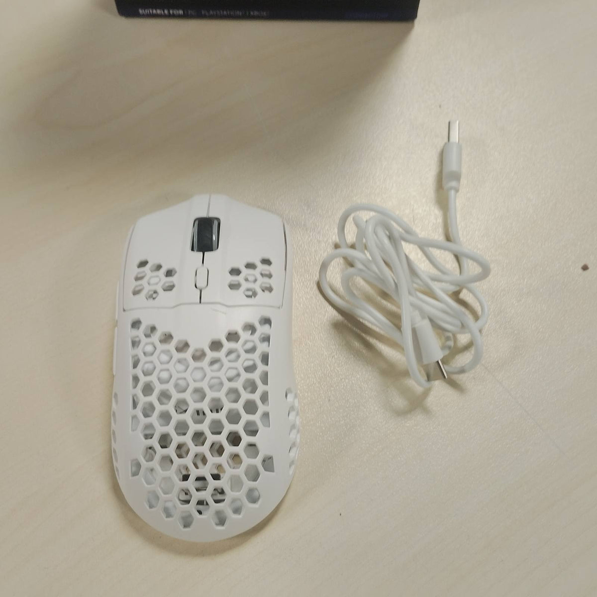 309096 - GXTRUST Maus për Lojëra pa Tel Helox Ultralight 75g i Bardhë