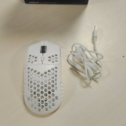 309096 - GXTRUST Maus për Lojëra pa Tel Helox Ultralight 75g i Bardhë