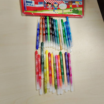 296350 - STABILO - Markera ngjyrosës - Kuti kartoni x 30 markera me majë të mesme - ngjyra të ndryshme
