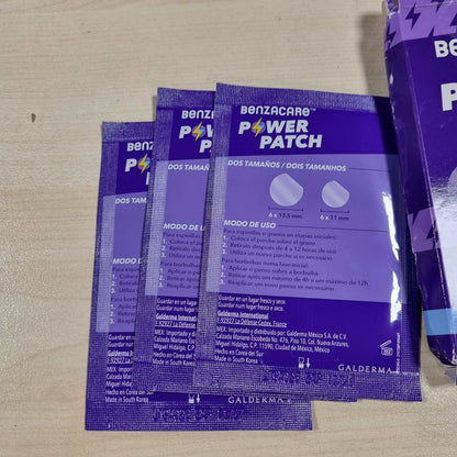 303583 - BENZACARE POWER PATCH NJOLLA KUNDËR PUÇRRAVE, TË PADUKSHME, TË LEHTA DHE TË HOLLA, ZVOGËLOJNË DUKSHMËRISHT NJOLLAT, PUÇRRAT DHE PIKAT E ZEZA, REZULTATE TË DUKSHME NË 4 ORË, 36 NJËSI