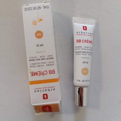 321373 - Erborian Krem BB me Xhensen - Krem me Ngjyrë - Kujdes Korean për Fytyrën 5-në-1 me SPF 20, 15 ml