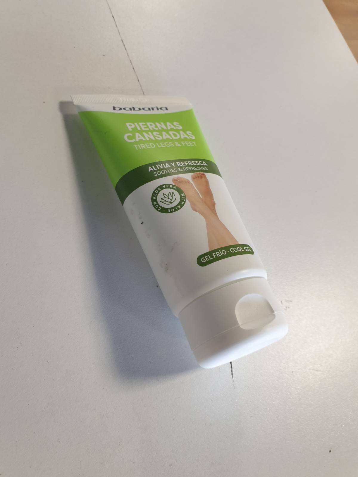 322172 - BABARIA - Xhel Ftohës për Këmbë të Lodhura, 150ml, Krem Anti-inflamator me Aloe Vera