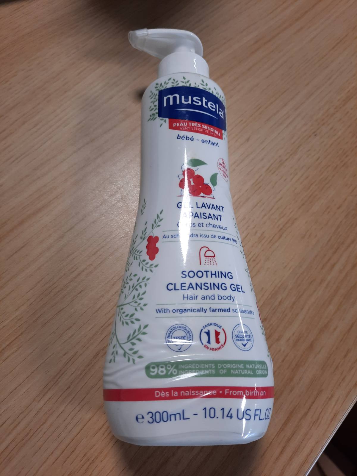 321513 - MUSTELA Xhel larës për lëkurë shumë të ndjeshme, 300 ml