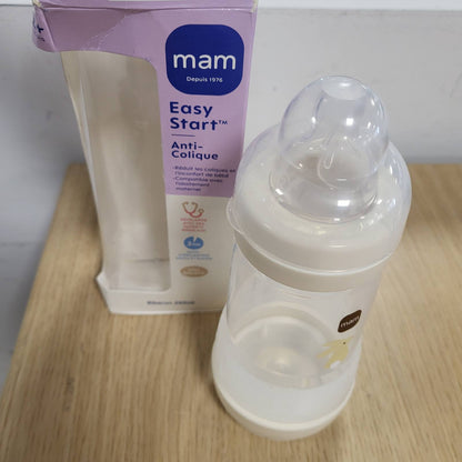 297622 - MAM Shishe Easy Start Anti-Kolik për bebe 2+ muajsh, 260 ml, me rërë