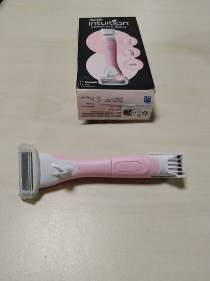 297316 - WILKINSON SWORD Intuition Complete Bikini - Brisk dhe prerës gjithçka-në-një me një kokë rroje të veshur me xhel me 5 tehe për mbrojtjen e lëkurës - i përshtatshëm për rroje në vijën e bikinit