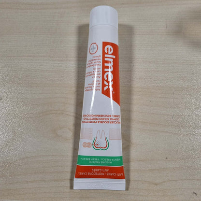 308374 - ELMEX Pastë dhëmbësh kundër kariesit dhe frymëmarrje të freskët, me aromë menteje, 75 ml
