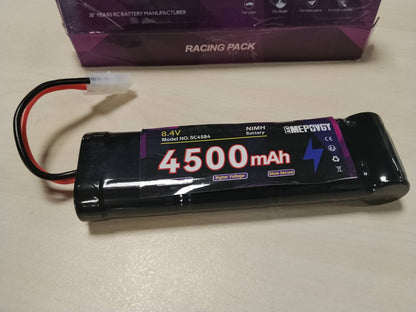 305363 - EMEPOVGY Bateri 8.4V RC NiMH, kapacitet 4500mAh, 7 qeliza, lidhës TMY