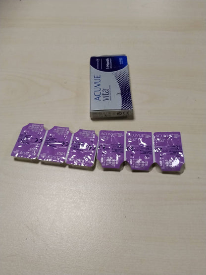 296814 - ACUVUE Lente kontakti mujore Vita – -5.5 dioptri, BC 8.4 – me mbrojtje UV – 6 lente
