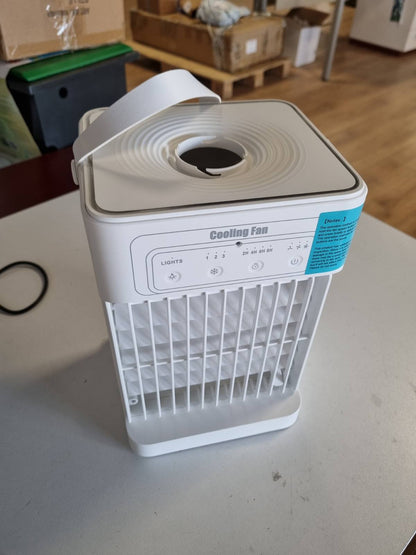 312795 - KONDICIONER Portativ 4-në-1, Ventilator me Ftohje Uji, Rezervuar Uji 1100 ml