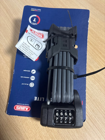 312651 - ABUS Kyç i palosshëm Bordo Lite 6055C, 85 cm, Niveli i sigurisë ABUS 7, e zezë
