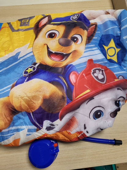 312655 - Shtrat i fryrë dhe çantë gjumi për fëmijë, Character World Paw Patrol ReadyBed, Dyshek udhëtimi