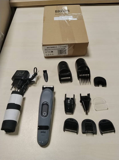 307236 - BRAUN Multigroom All-in-One Series 3, Set 3 prerësesh 11-në-1, AIO3565, Grau