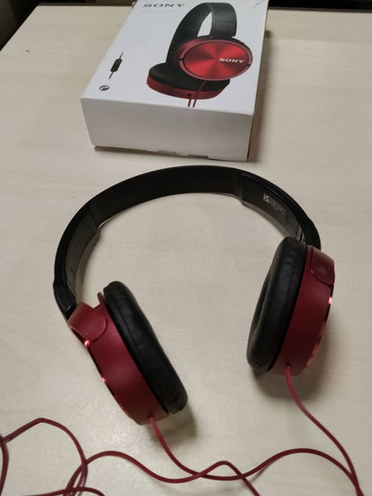 309971 - SONY Kufje të palosshme MDR-ZX310APR, Mikrofon, Ngjyrë e kuqe