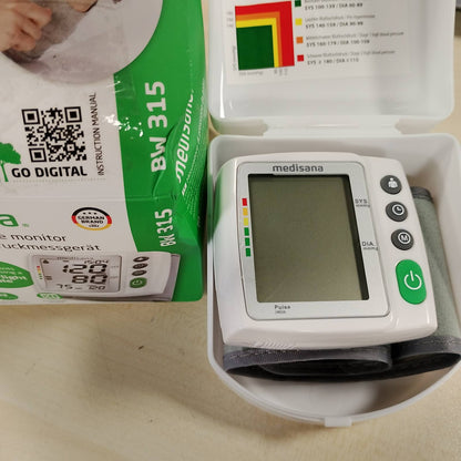 303281 - MEDISANA BW 315 Monitor i tensionit të gjakut për kyçin e dorës