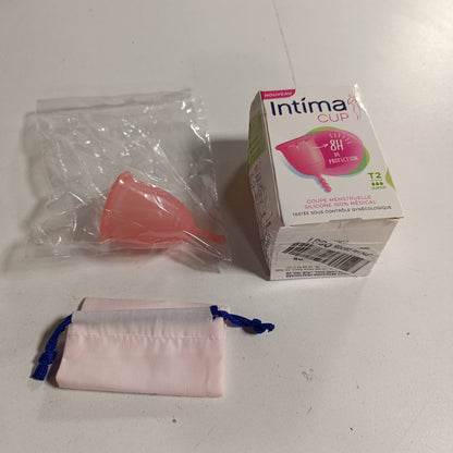 322039 - Kupa Intima, Kupa Menstruale Madhësia 2, mbrojtje dhe besim, rrjedhje e Heat