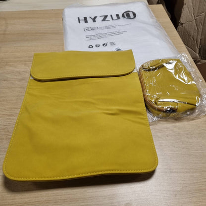 310272 - HYZUO MBULESE PËR LAPTOP 15-16 INÇ PËR MACBOOK PRO 16 M5, E VERDHË ULLIRI
