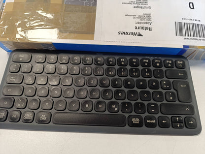 309830 - HAMA Set Tastiere dhe Mausi pa Tel, Bluetooth/Radio, Bateri e Përfshirë