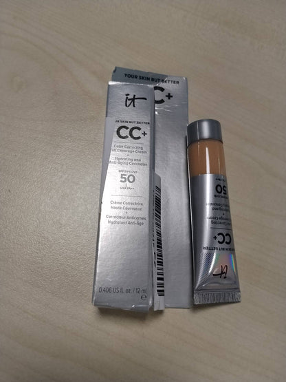 289924 - IT COSMETICS - Krem Korrektues CC SPF50+ me Mbulim të Lartë, Nuancë Mesatare, 12ml