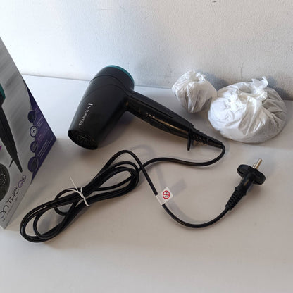 321542 - REMINGTON Tharëse flokësh D1500, 2000W, e vogël dhe e palosshme, 120/220-240V, me grykë stilimi dhe difuzor