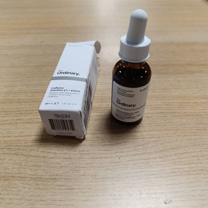 290375 - Zgjidhja e Zakonshme me 5% Kafeinë + Serum për Poshtë Syve EGCG