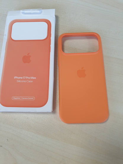 305218 - Apple Mbështjellëse silikoni me MagSafe për iPhone 17 Pro Max - Portokalli
