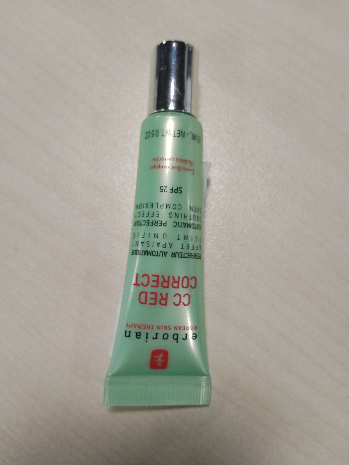 290051 - ERBORIAN CC Red Correct - Krem kundër skuqjes me Centella Asiatica, SPF 25, 15 ml