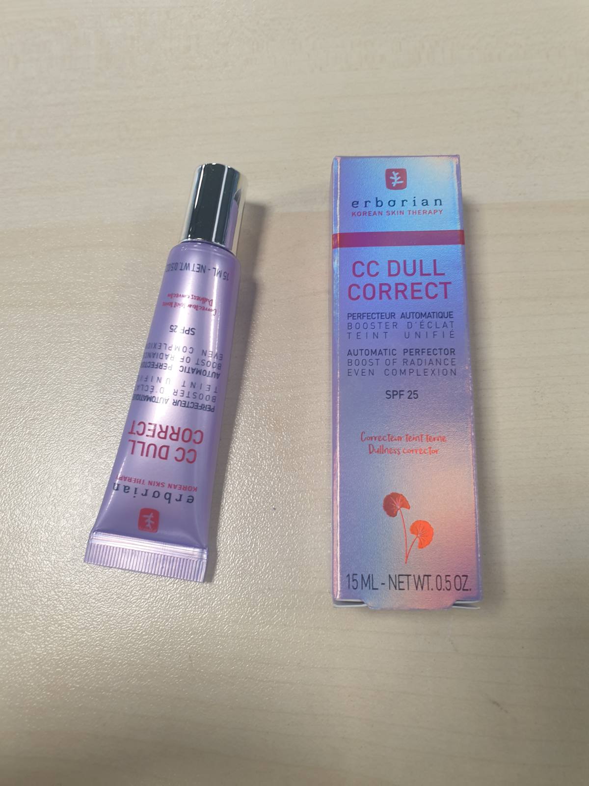 321371 - Erborian CC Dull Correct - Krem Ditor Balancues për Lëkurë të Pakëndshme, 15 ml