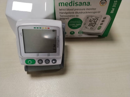 289991 - MEDISANA BW 315 Monitor i tensionit të gjakut për kyçin e dorës, Monitor i tensionit dhe pulsit