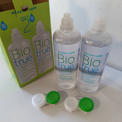 275475 - BAUSCH + LOMB Biotrue Zgjidhje për lente kontakti, 2 x 300 ml, pastrues dhe tretësirë ruajtëse