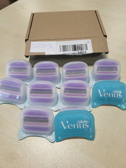 275194 - GILLETTE Brisqe rroje Venus Comfortglide Breeze për femra, 10 tehe zëvendësuese origjinale, 3 tehe për heqje të butë