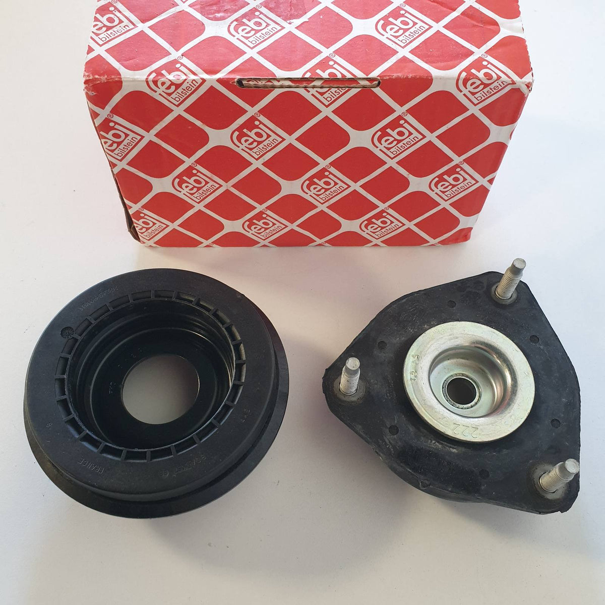 313201 - FEBI BILSTEIN Kit montimi për amortizatorë 106502 me kushineta me sfera - 1 copë
