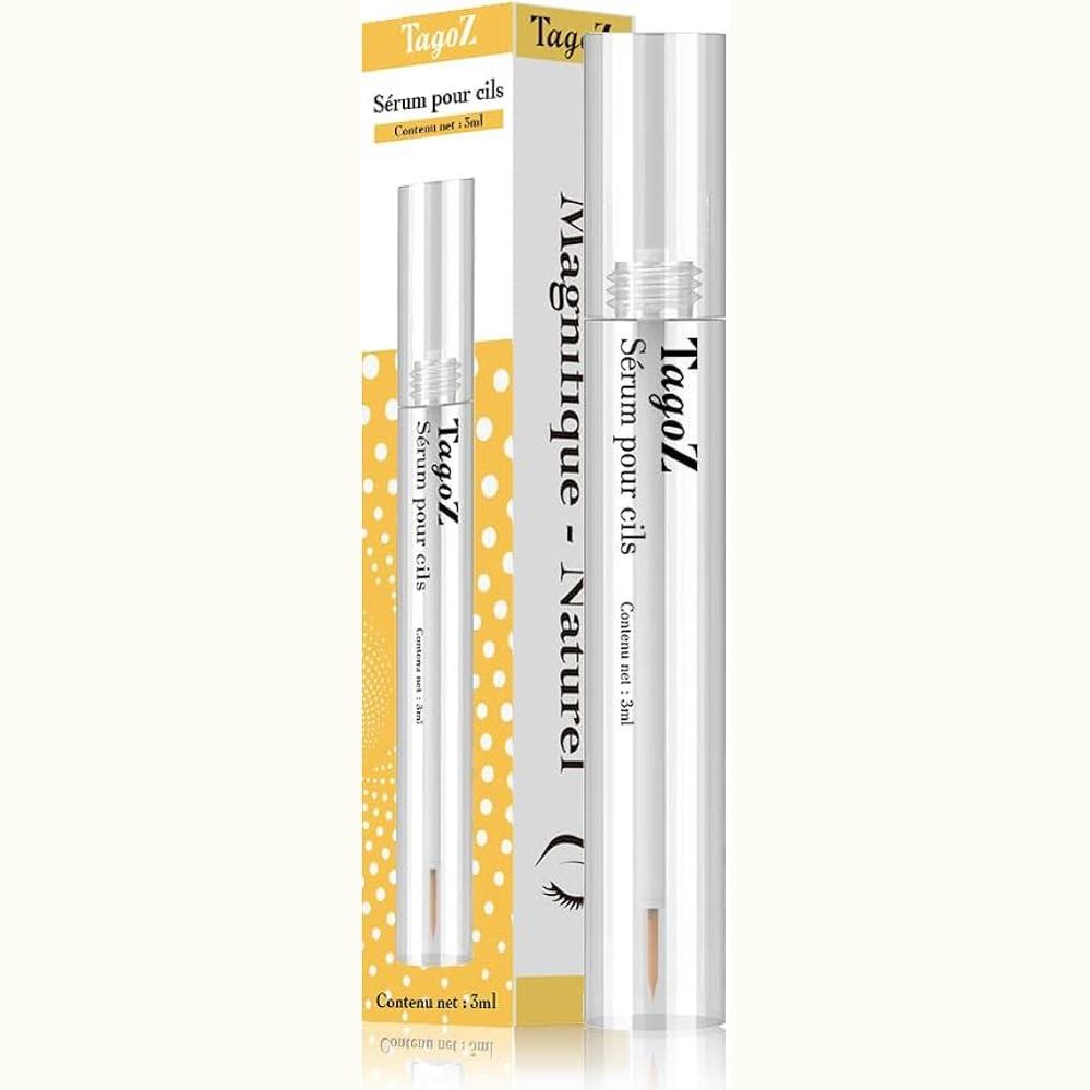 275279 - Serum për qerpikët TagoZ, serum për rritjen e qerpikëve, trajtim ushqyes për qerpikët dhe vetullat, i butë dhe jo irritues, hidraton rrënjët, për qerpikë më të gjatë dhe më kaçurrelë, 3 ml