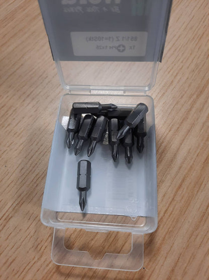 289314 - WERA Bit-Sortiment, 851/1 Z PH 1 DIY, PH 1 x 25 mm (Kuti profesionale me 10 Bit), 05072400001