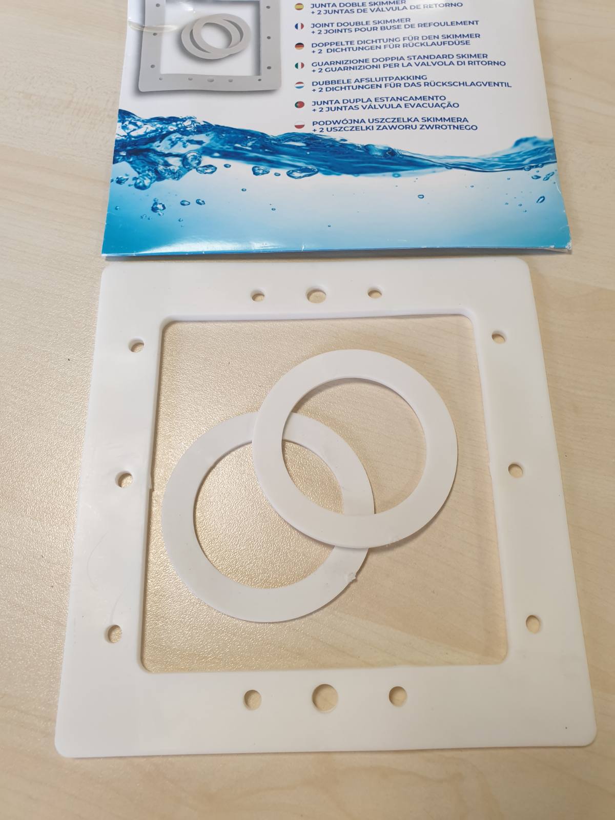 288828 - GRE AR521 - Pako Pjesësh Këmbimi për Skimmer: Guarnicion i Dyfishtë Skimmer dhe 2 Valvola Kthimi.