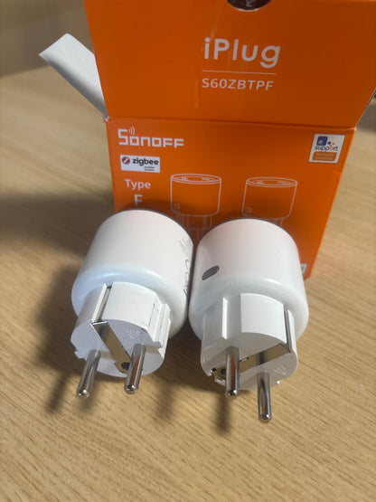 288733 - SONOFF S60ZBTPF Prizë e Mençur Zigbee (Kërkon Zigbee Gateway), Telekomandë, monitorim energjie, mbrojtje nga mbingarkesa, pako me 2 pjesë