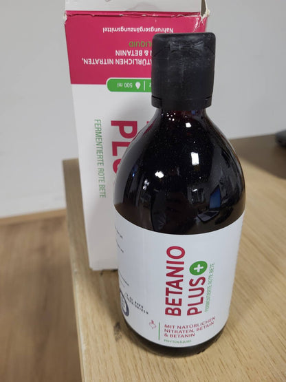 275354 - Ekstrakt panxhari 100% organik, 500 ml, shumë i koncentruar, 10 ml në ditë, 5.3 kg panxhar në 500 ml, 46 herë më pak acid oksalik sesa panxhari i freskët