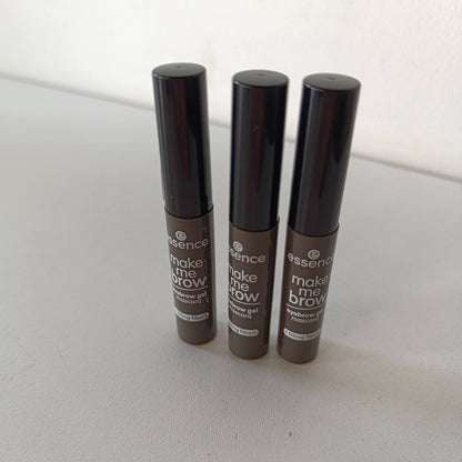275904 - ESSENCE Make Me BROW, pako me 3 rimela për vetulla me fibra mbushëse Nr. 04, Vetulla Ashy Brown, 3 x 3.8g, vegane, pa mikroplastikë