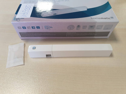 288571 - HOMEMATIC IP | Kontakti i Dritares dhe Derës Inteligjente | Optik | Plus | Sensor Dixhital | Monitorim për Ngrohje Efikase | Kursim Energjie | 158603A0