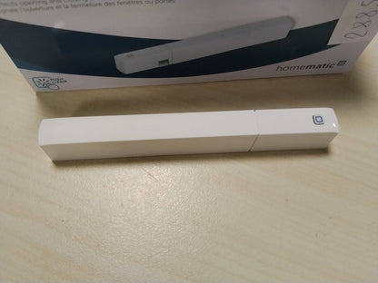 288570 - HOMEMATIC IP | Kontakti i Dritares dhe Derës Inteligjente | Optik | Plus | Sensor Dixhital | Monitorim për Ngrohje Efikase | Kursim Energjie | 158603A0
