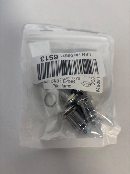 289230 - Dritë treguese LED AC/DC 12-24V 12mm, e papërshkueshme nga uji, çelik inox (5 ngjyra)