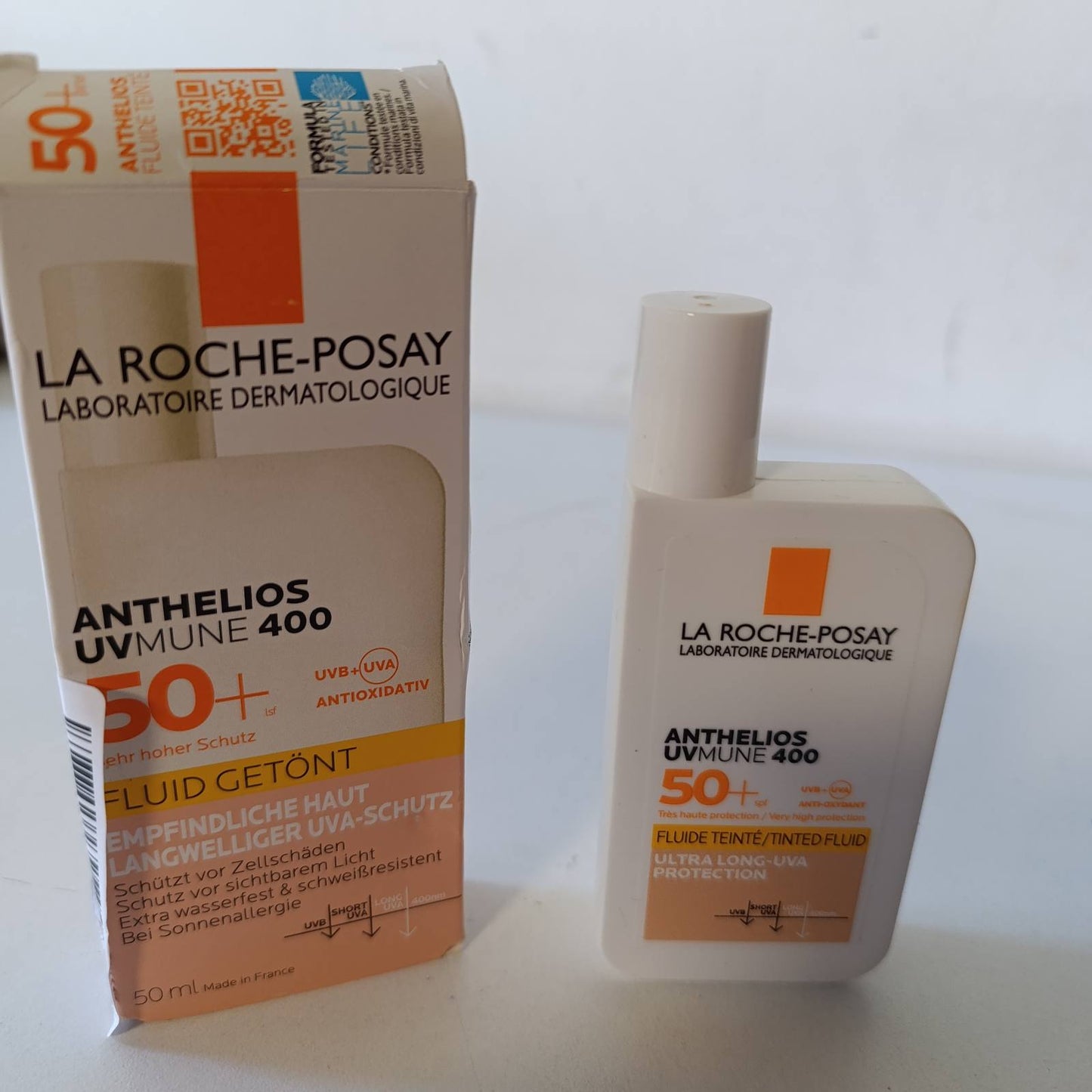 275471 - LA ROCHE-POSAY Anthelios Invisible Fluid me SPF 50+, 50 ml, mbrojtës nga dielli për lëkurë të ndjeshme