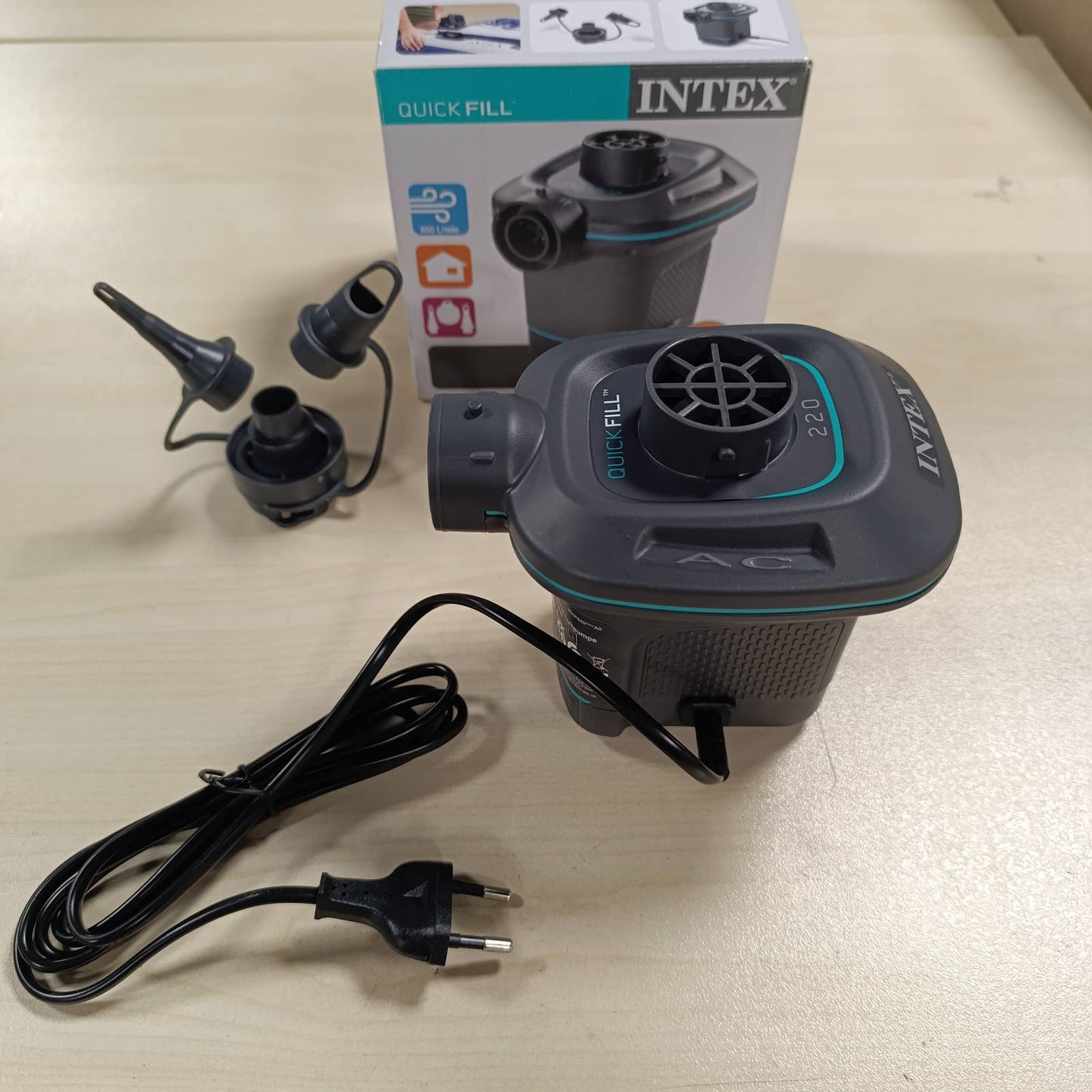 289205 - Intex Inflator elektrik 220-240 volt