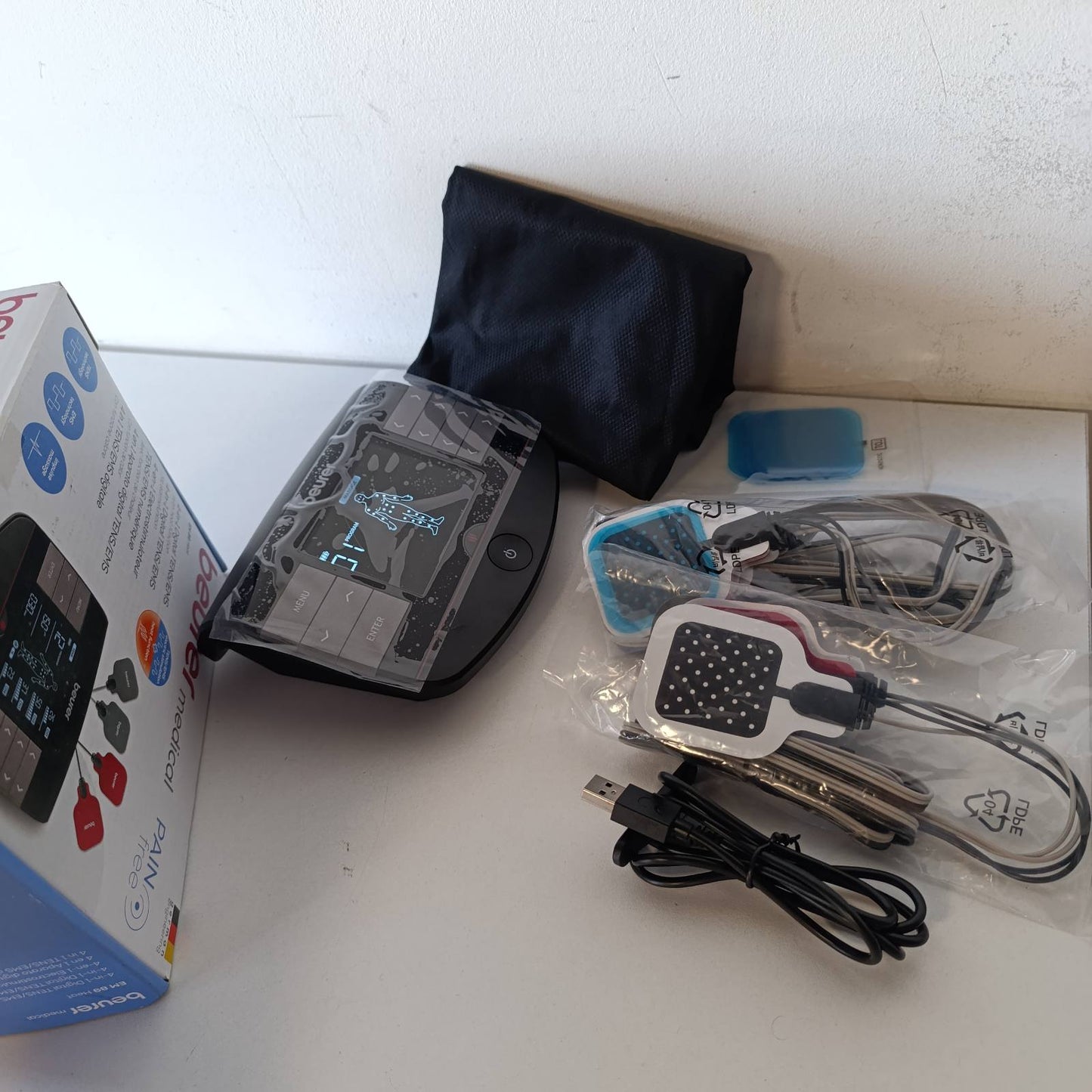 289443 - BEURER Stimulues Muskujsh Dixhital TENS/EMS EM 89 - Funksion Ngrohjeje, 4-në-1