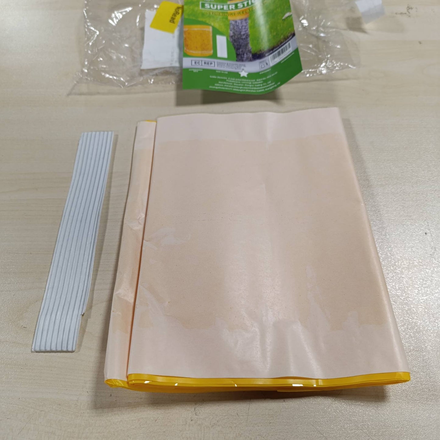 289319 - PANGGU Unazë ngjitëse vetëngjitëse për pemë frutore 25cm x 3 metra, për mbrojtjen e pemëve të kumbullave, pemë frutore, pemë qershie