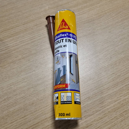289251 - SIKA Ngjitës shumëfunksional Sikaflex 11 FC Purform Brown, 300 ml, për bashkime dhe ngjitës, Brenda dhe jashtë, Tharje e shpejtë